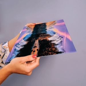 UV print one glass