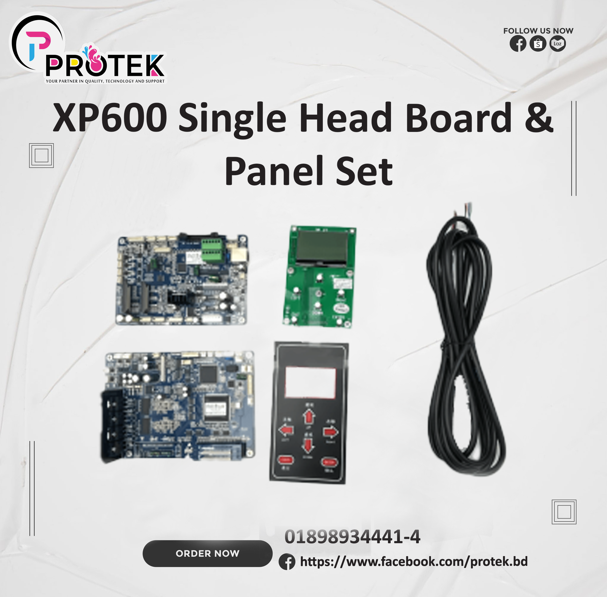 XP600 Single Head Board & Panel Set
